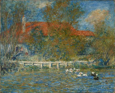 The Duck Pond by Pierre Auguste Renoir